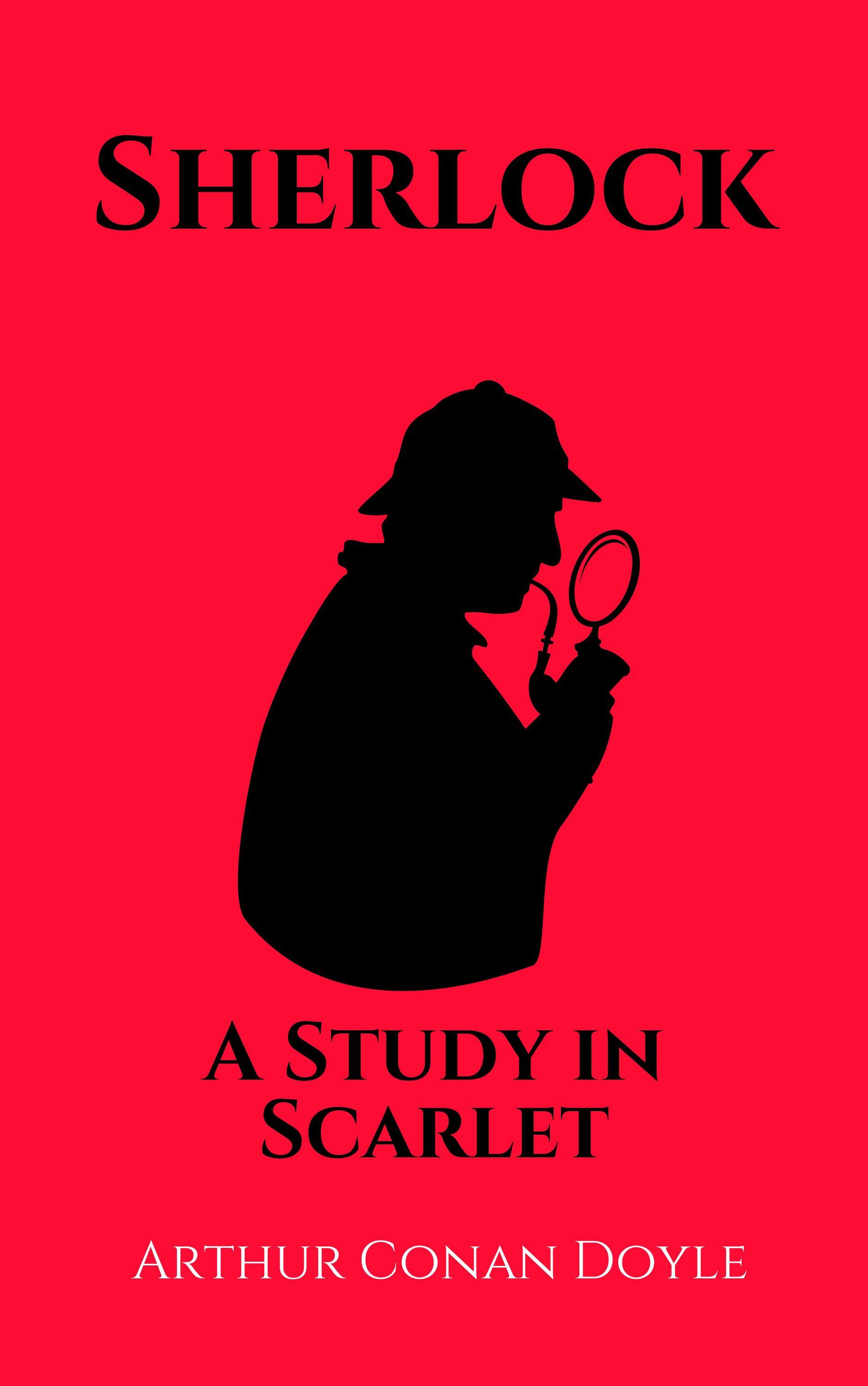 Book Cover: A Study in Scarlet